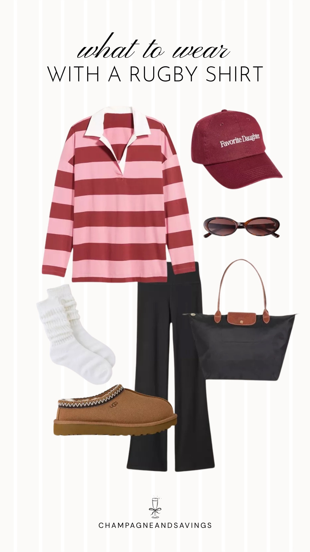 Rugby shirt outfit

#LTKootd