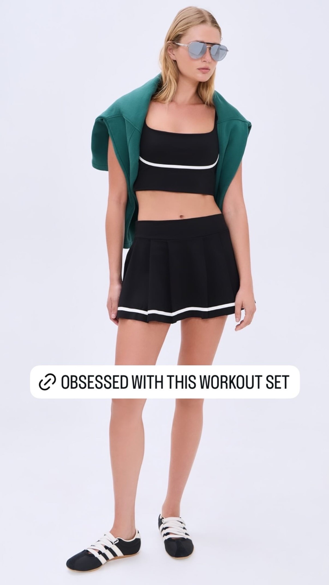 Cute workout set, tennis outfit.

#LTKfitnessgoals #LTKActive #LTKSeasonal