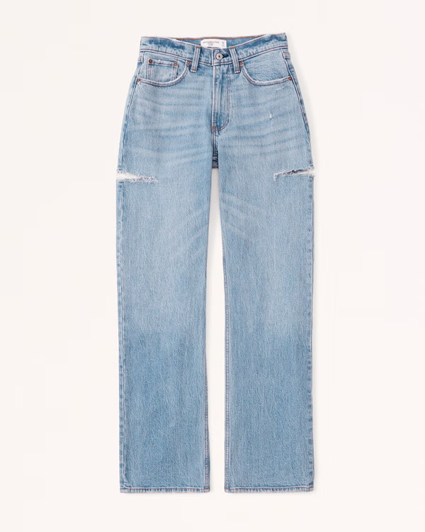 Mid Rise Baggy Jean | Abercrombie & Fitch (US)