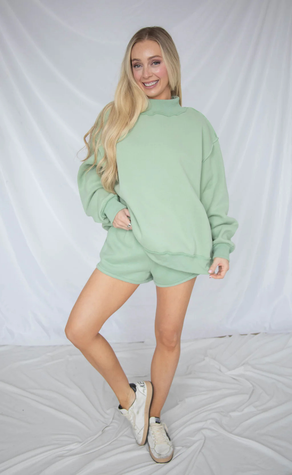 gotta have it mockneck set - sage | RIFFRAFF