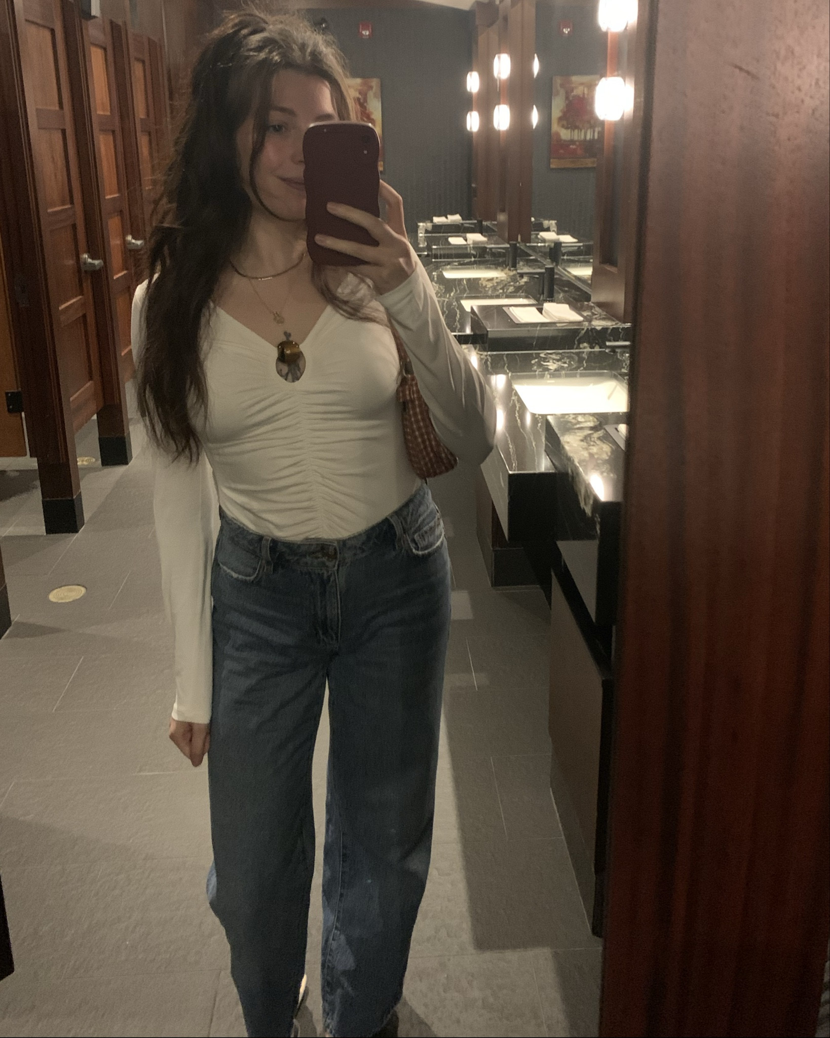 my fave wide leg jeans !! this colour way was Rachel blue however I linked a ton of different colour ways all on sale for $28 !! Garage sale section is 🔥 I purchase size 5 regular length — the fact these are comfy even with my fibroid speaks volumes! Recently wore them to a concert night too !!

#LTKfall #LTKcanada #LTKsale