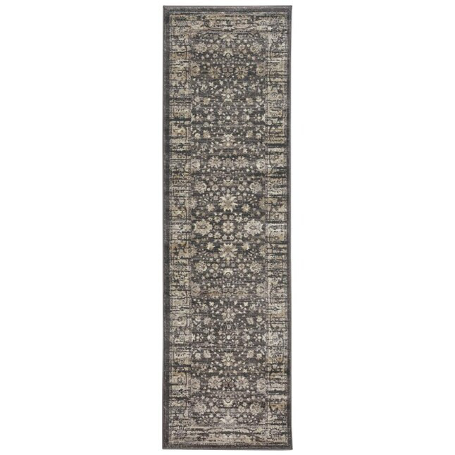 Radici USA Seriate 2 x 8 Brown Indoor Distressed/Overdyed Vintage Runner Rug | Lowe's