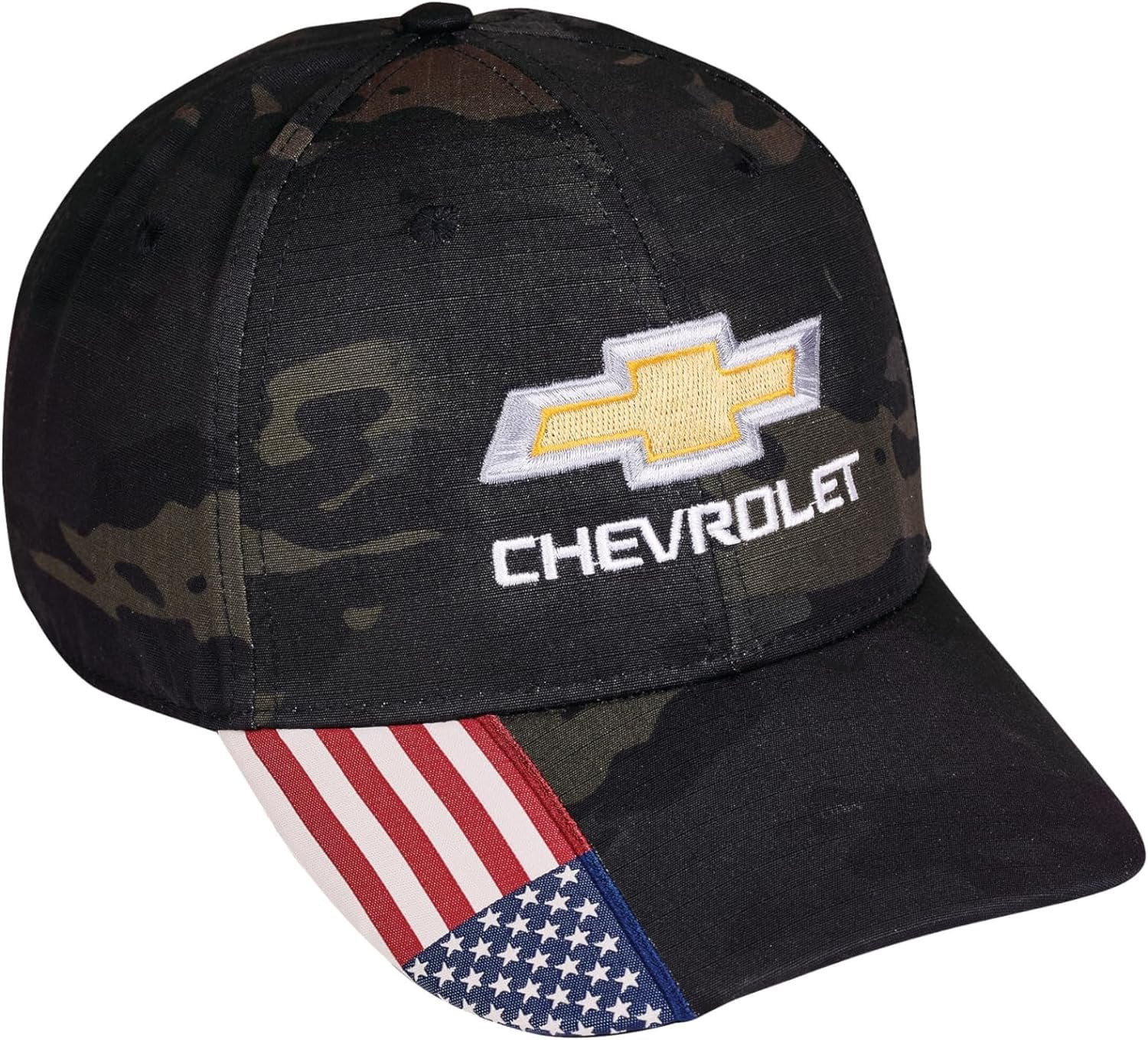 Chevy Bowtie Camo USA Flag Hat - Officially Licensed Chevrolet Cap | Walmart (US)