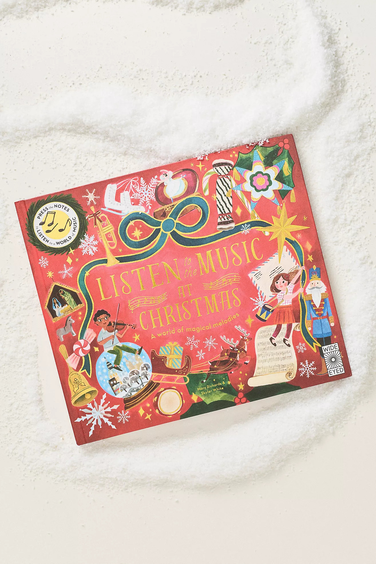 Listen to the Music at Christmas Hardcover Book | Anthropologie (US)