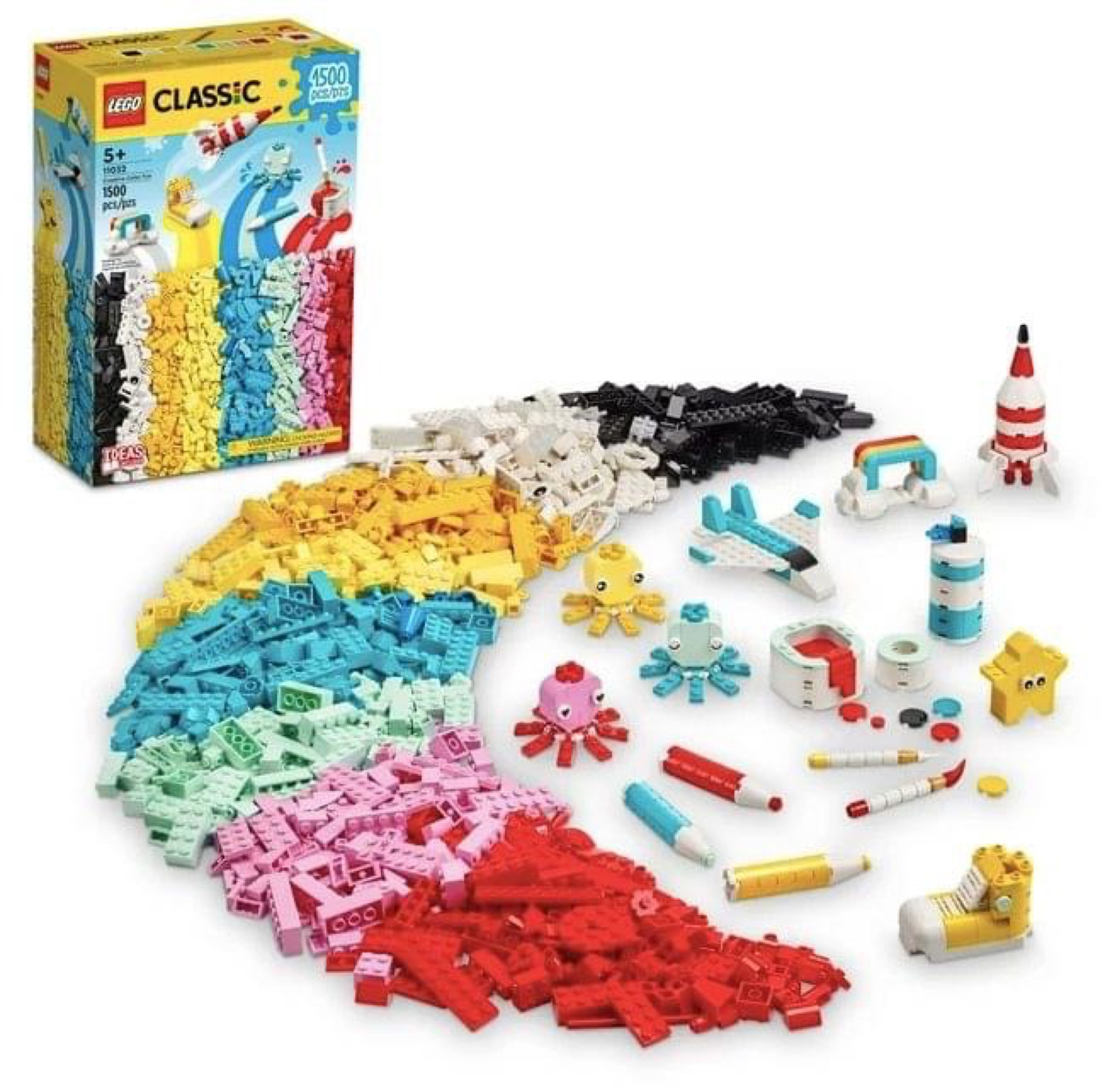 We looooove Legos in our home!! The kids are always building masterpieces, and it's the best quiet activity! This 1500 piece set is just $30 (reg $65) and would make an awesome gift for the builder in your life! 

#LTKHoliday #LTKGiftGuide #LTKsalealert