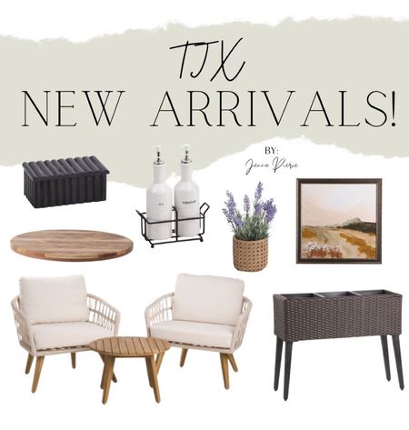 Some of my favorite TJX new arrivals that just dropped for the weekend! 🚨  #ltkhome #homedecor #homegoods #tjmaxx #marshalls 

#LTKhome