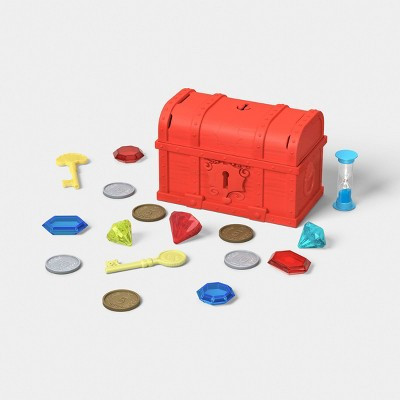Treasure Chest with Key Dive Toys 17pc - Sun Squad™ | Target
