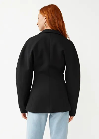 Sculptured Sleeve Fitted Blazer | & Other Stories (EU + UK)