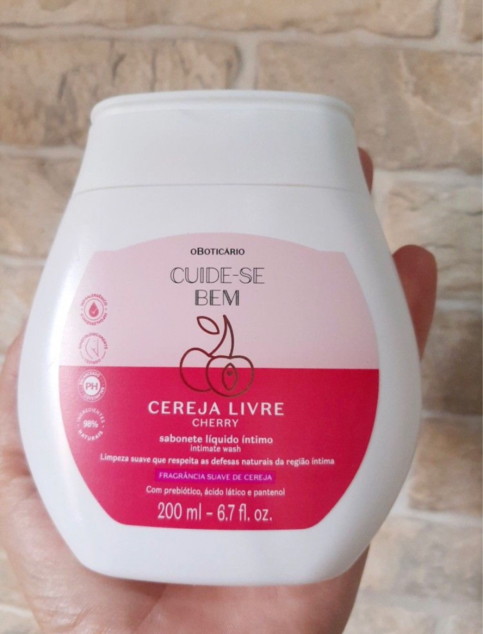 Sabonete Líquido Íntimo Cuide-se Bem Cereja Livre 200ml


#LTKbrasil