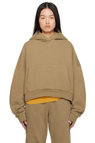 Entire Studios - Khaki Heavy Hoodie | SSENSE