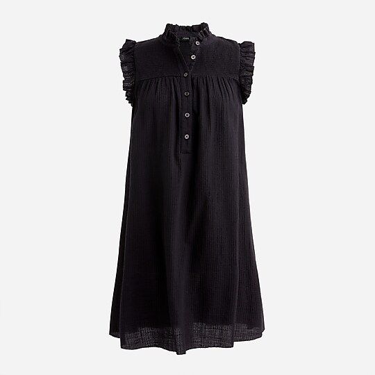 Garden dress in soft gauze | J.Crew US