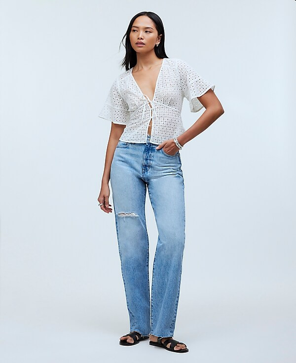 The '90s Straight Jean | Madewell | Madewell