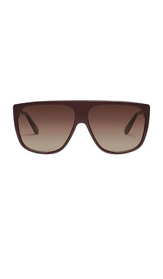 No Curfew Sunglasses in Espresso & Brown | Revolve Clothing (Global)