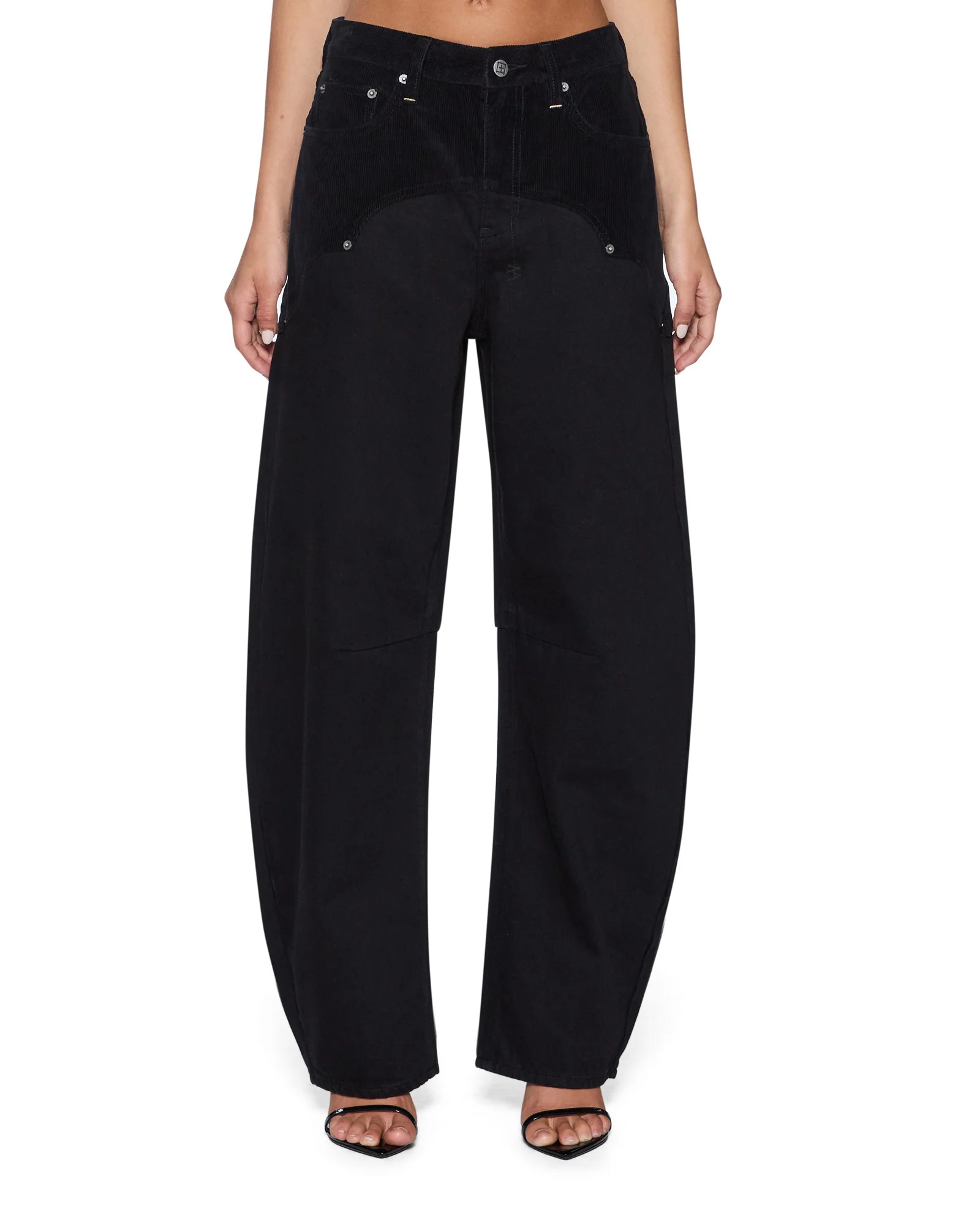 barrel jean saloon black | Ksubi (US)
