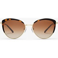 MK Key Biscayne Sunglasses - Brown - Michael Kors | Michael Kors (UK)