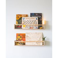 Nursery Shelf | Floating Birch Plywood Painting Ledge Art Display Gallery Rail Painting | Etsy (US)