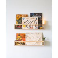 Nursery Shelf | Floating Birch Plywood Painting Ledge Art Display Gallery Rail Painting | Etsy (US)