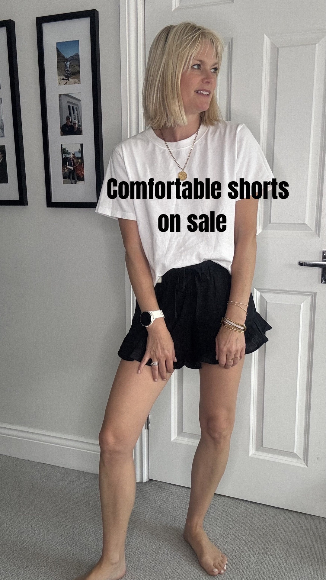 These linen shorts are now on sale. 

Don’t love the matching top but it works well with other options 

Wearing XXS in the shorts 

Summer outfits 
Holiday outfits

#LTKsummer #LTKtravel #LTKsale