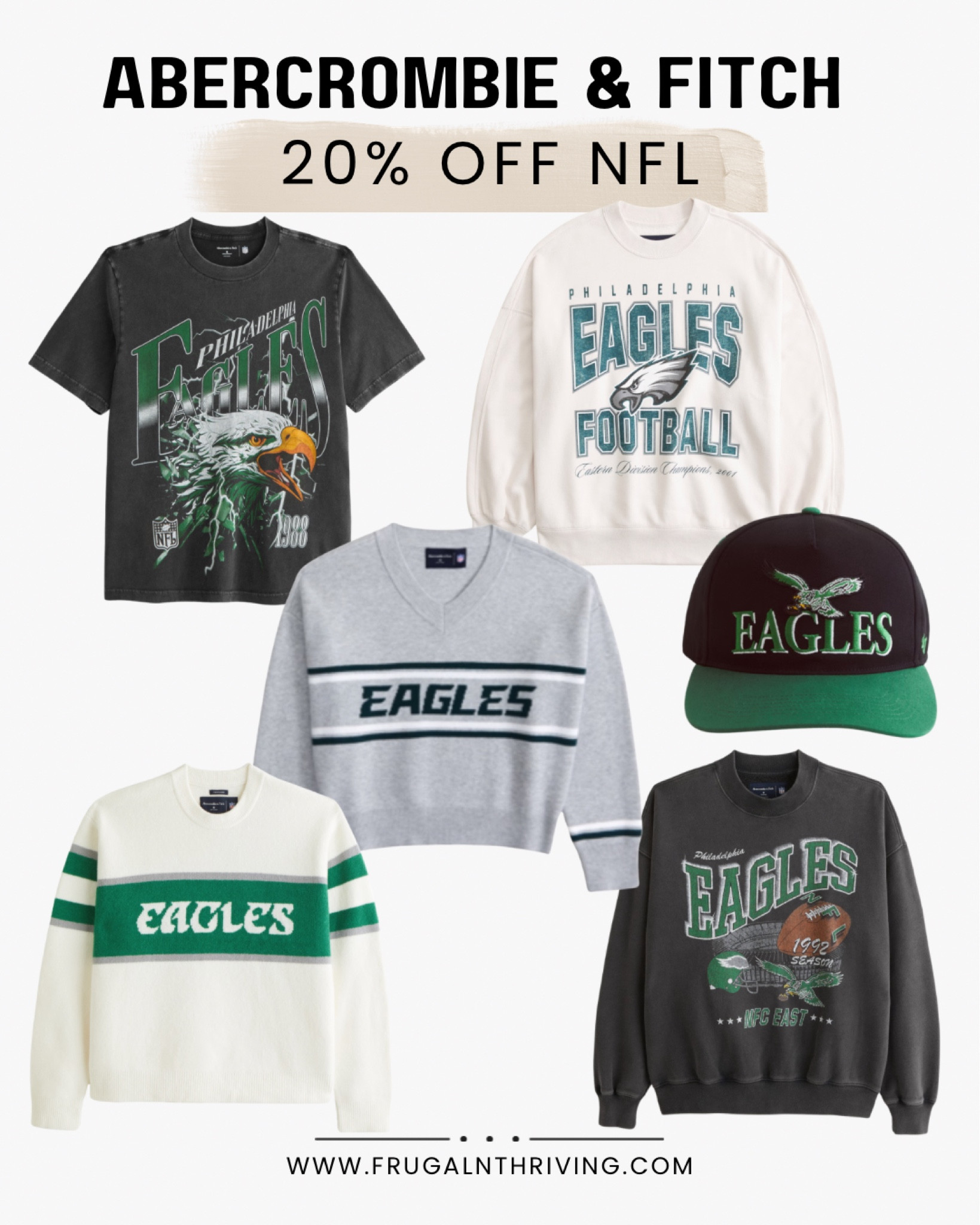 Grab 20% off ALL NFL by Abercrombie during their sale event! Ends 9/2. 

Plus, take an extra 15% off with in-app code.


#LTKSeasonal #LTKFallSale #LTKSaleAlert