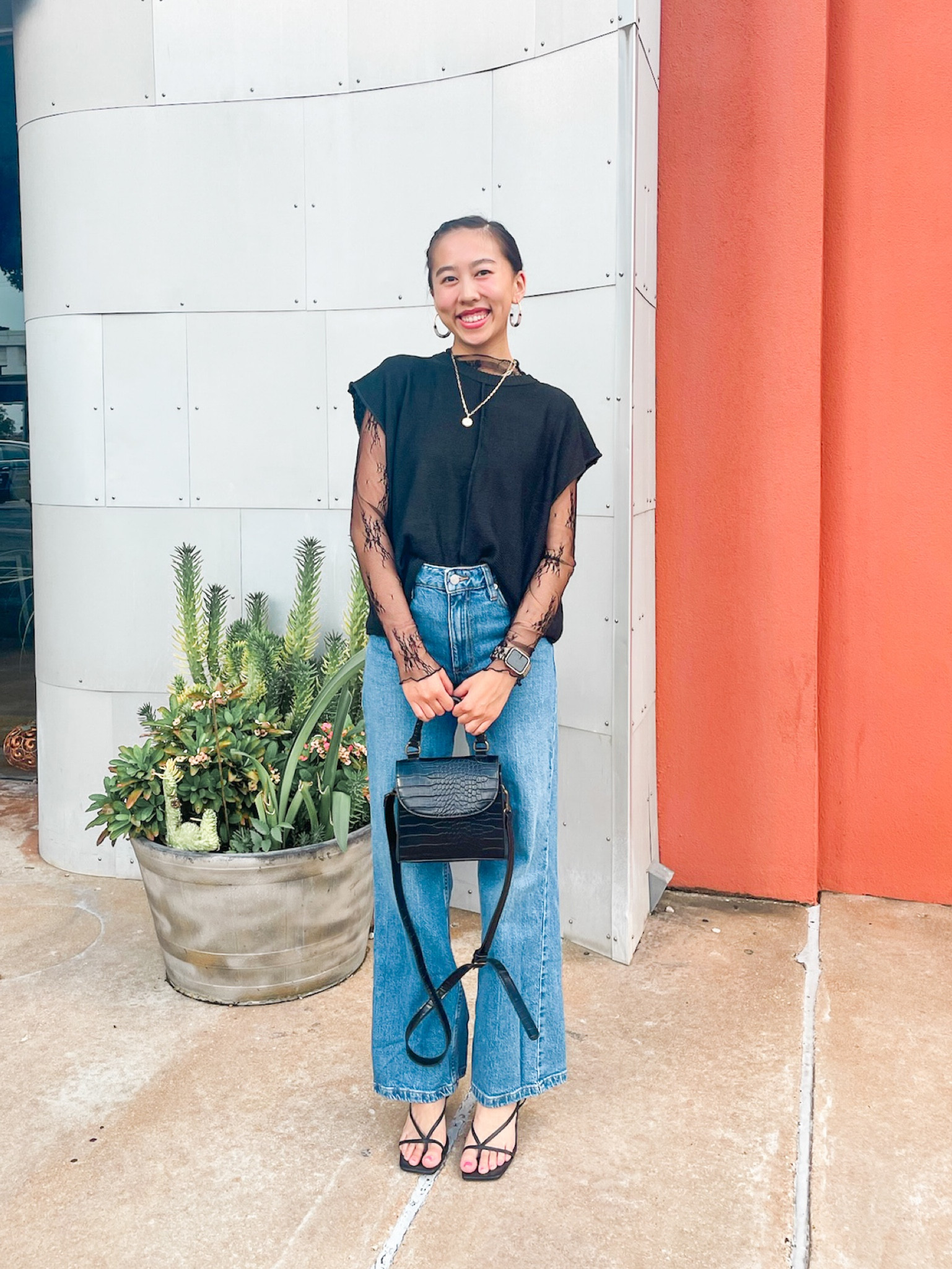 Top (XS), lace top (small), jeans (25), Amazon outfit, Amazon fashion, wide leg jeans, thanksgiving outfit, holiday outfit, date night outfit, holiday fashion,  Amazon style


#LTKfindsunder50 #LTKSeasonal #LTKstyletip