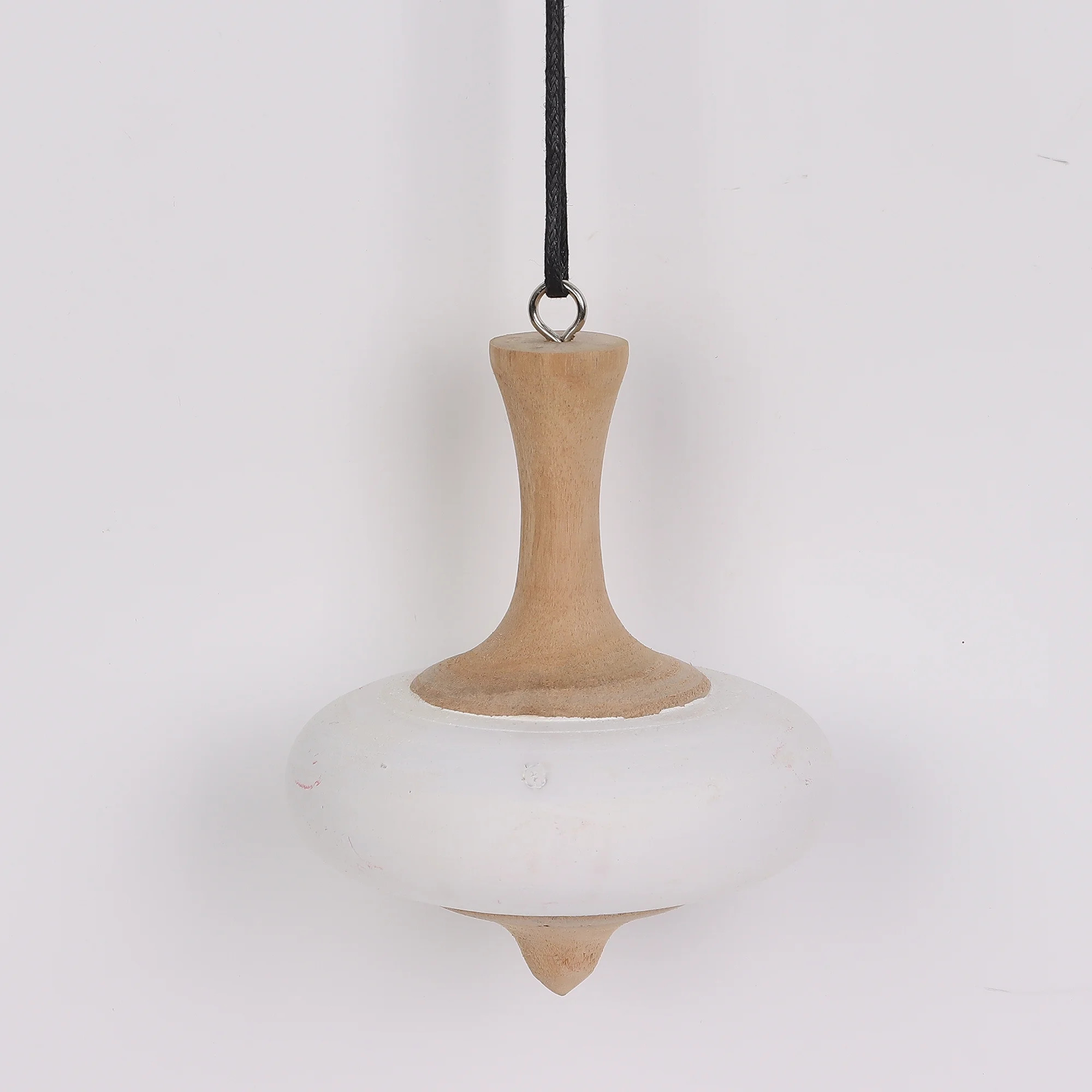 Natural & White Wood Christmas Ornament, 4.25", by Holiday Time | Walmart (US)