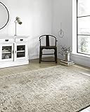 Loloi II Teagan Collection TEA-03 Ivory/Sand, Traditional Accent Rug, 2'-8" x 13' | Amazon (US)