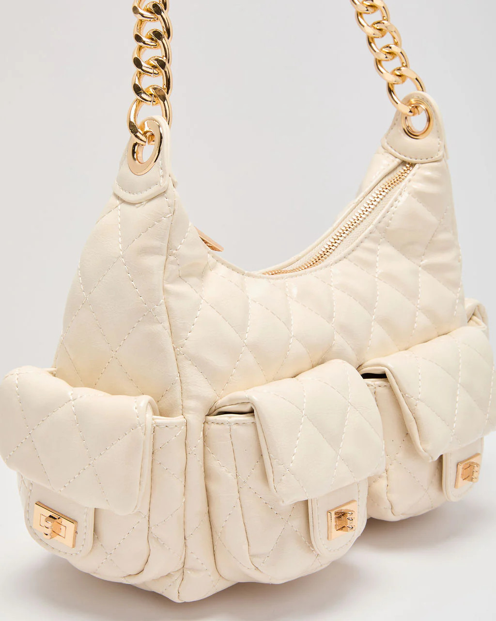 Palime Quilted Vegan Leather Crossbody Bag | VICI