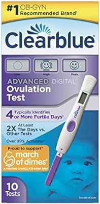 Clearblue Advanced Digital Ovulation Test, Predictor Kit, featuring Advanced Ovulation Tests with... | Amazon (US)