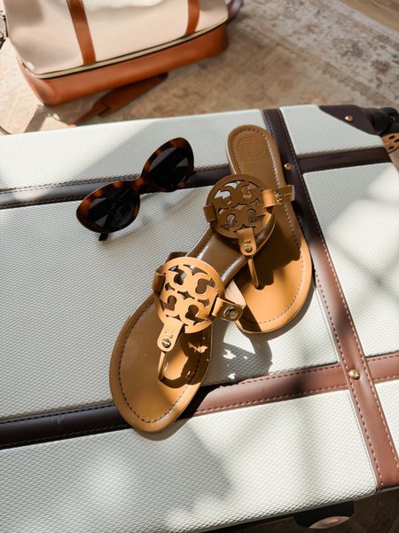 I’ve had these patent leather Miller sandals for years and they still look as great as the day I bought them! So classic and comfortable for summer. 🤌🏼

Tory Burch • summer outfit • sunglasses • vacation outfit • travel 

#LTKShoeCrush #LTKSummerSales #LTKTravel