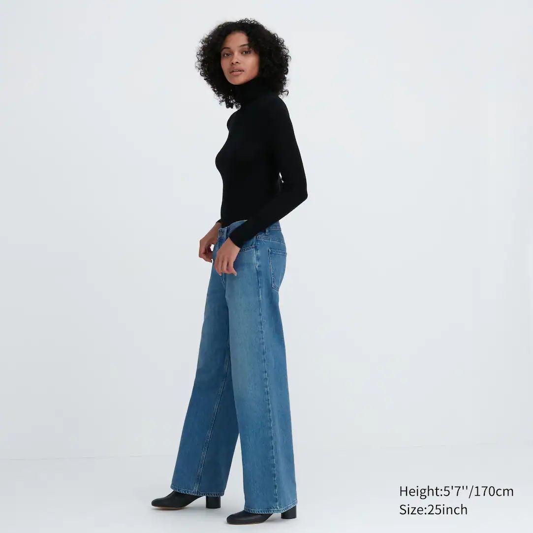 Low Rise Baggy Fit Jeans | UNIQLO (UK)