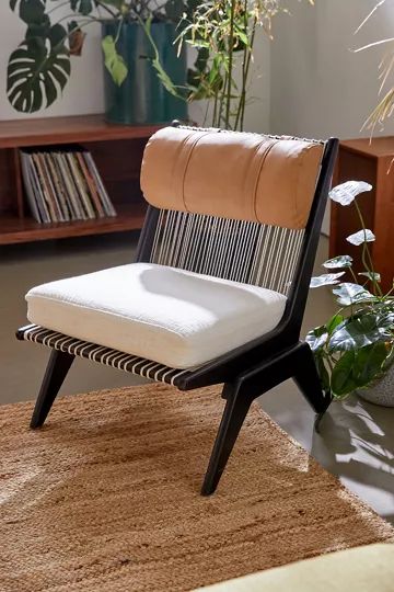 Akina Low Lounge Chair | Urban Outfitters (US and RoW)