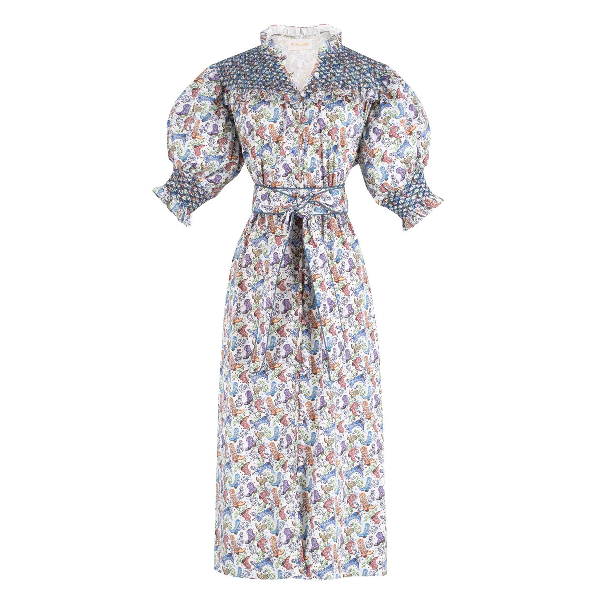 Women's Gen Dress - Boots Print | Dondolo