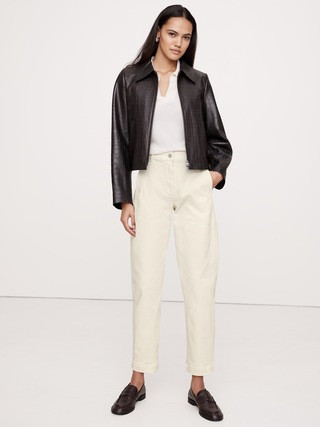 The Weekender Barrel-Leg Pant | Banana Republic (US)