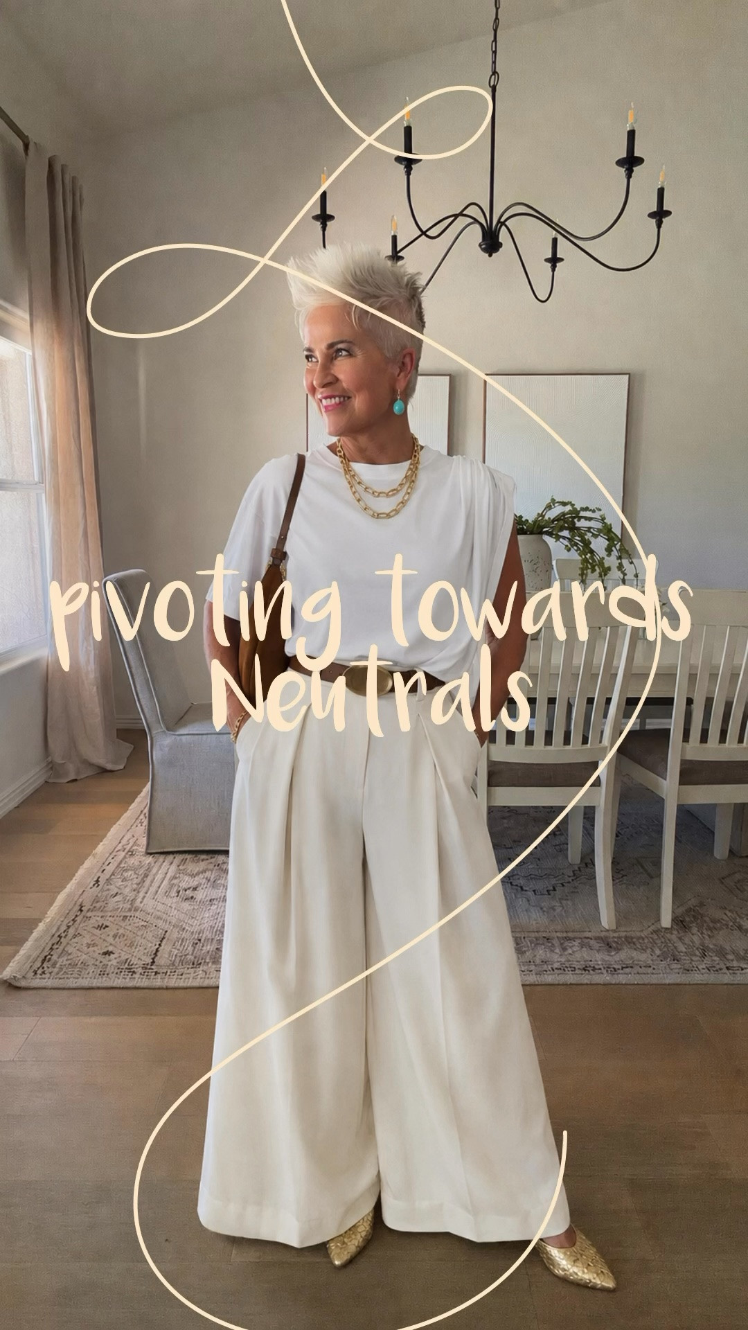 I’m finding myself pivoting towards neutrals recently, and I quite like it! Clean, sophisticated, and love that my style continues to evolve! #NeutralOutfits￼

#LTKootd #LTKOver40