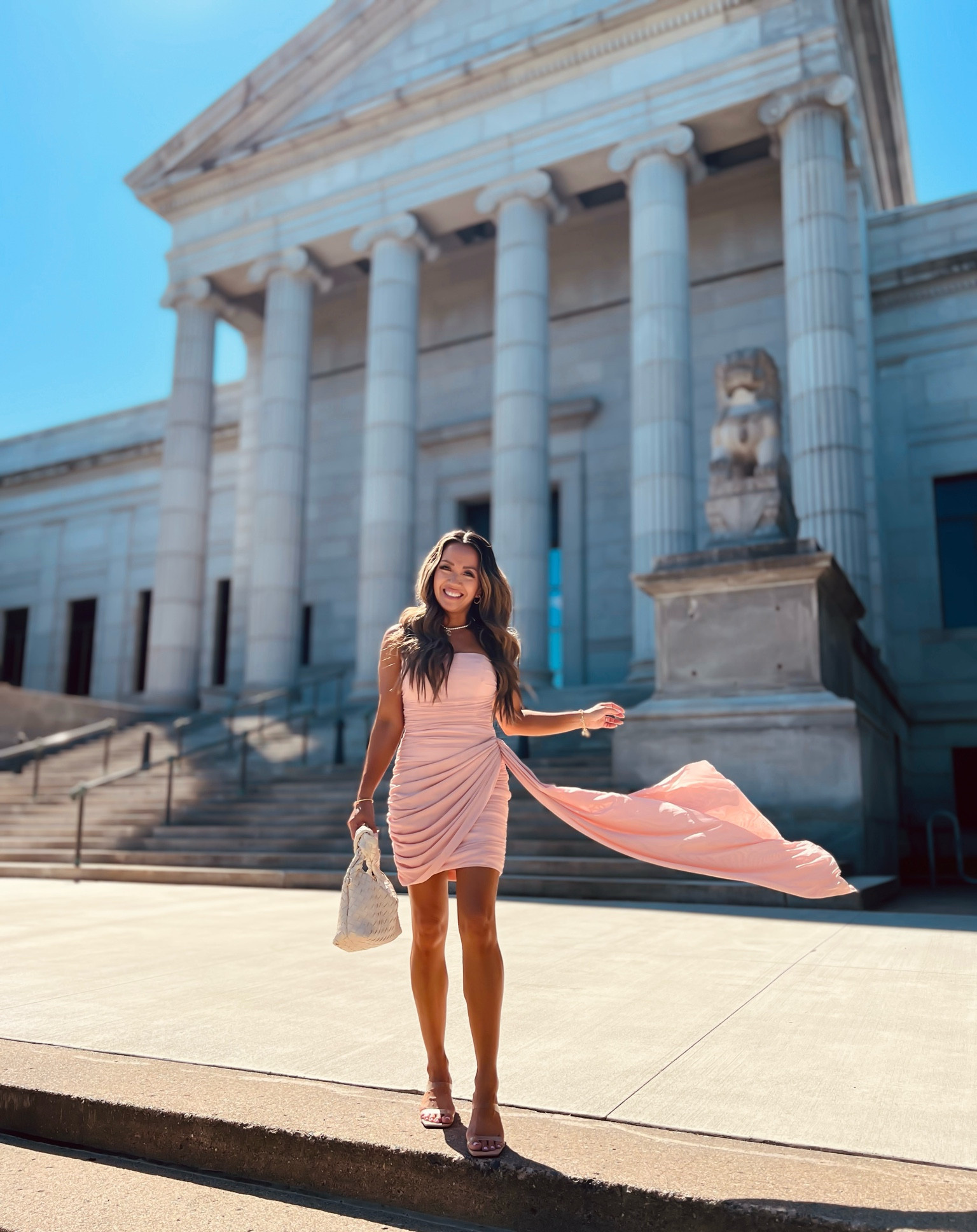 The prettiest wedding guest dress ever! The sash is to die for! Under $100 and fits like a dream! Wearing size XS

#LTKFindsUnder100 #LTKParties #LTKWedding