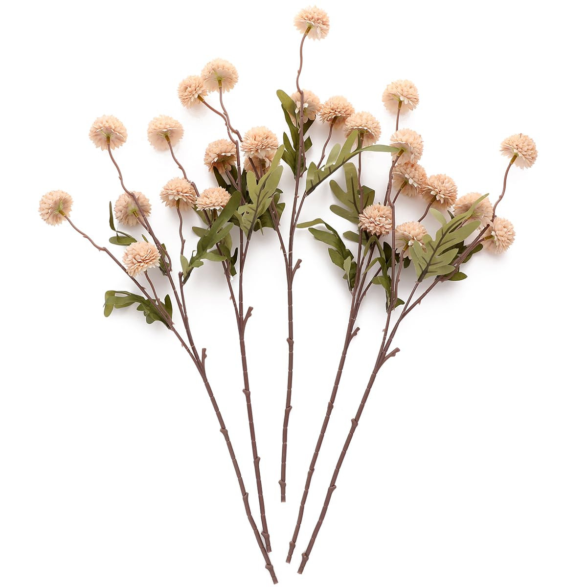 Lealfe Dandelion Artificial Flowers Bridal Bouquet Wedding Home Party Decor (Beige) | Amazon (CA)
