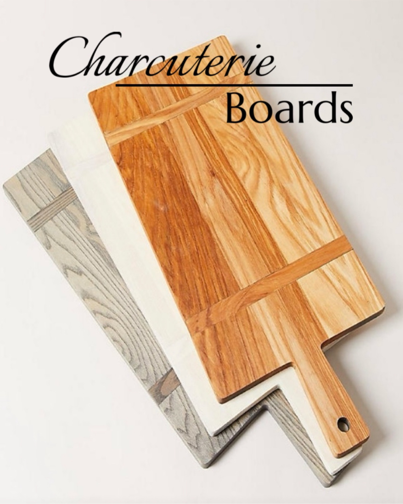 Charcuterie boards for display in your kitchen or for entertaining  

#LTKGiftGuide #LTKHome #LTKSeasonal