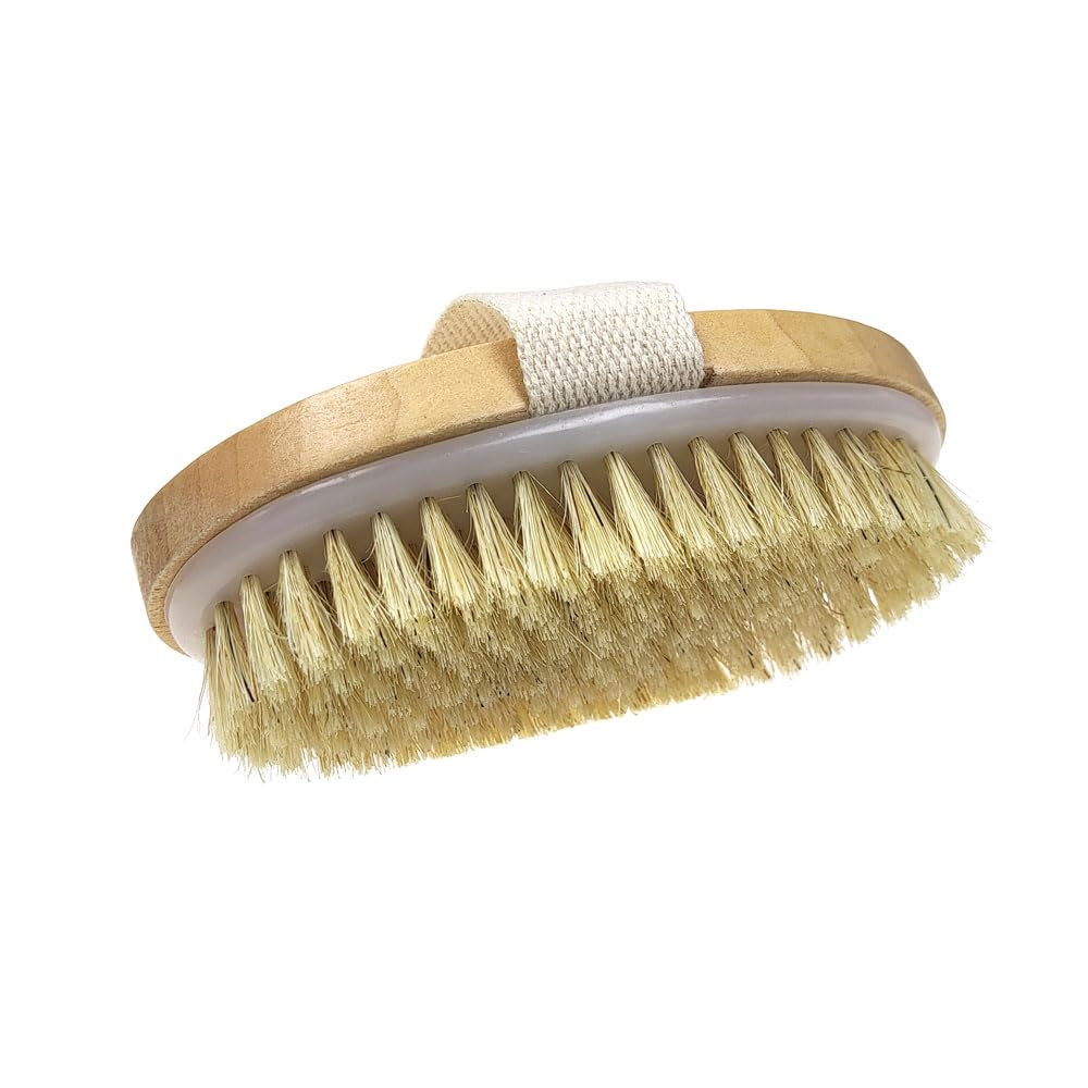 Hyshina Dry Skin Body Brush Improves Skin's Health and Beauty Natural Bristle Remove Dead Skin an... | Amazon (CA)