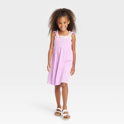 Girls' Purple terry Cover up Dress - Cat & Jack™ Purple | Target