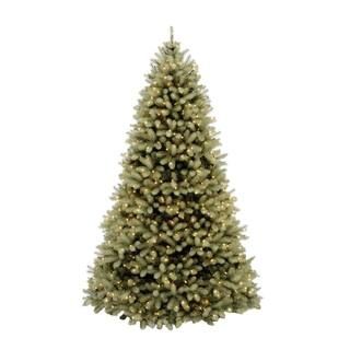 National Tree Company 10 ft. Pre-Lit Downswept Douglas Fir Artificial Christmas Tree with Clear L... | The Home Depot