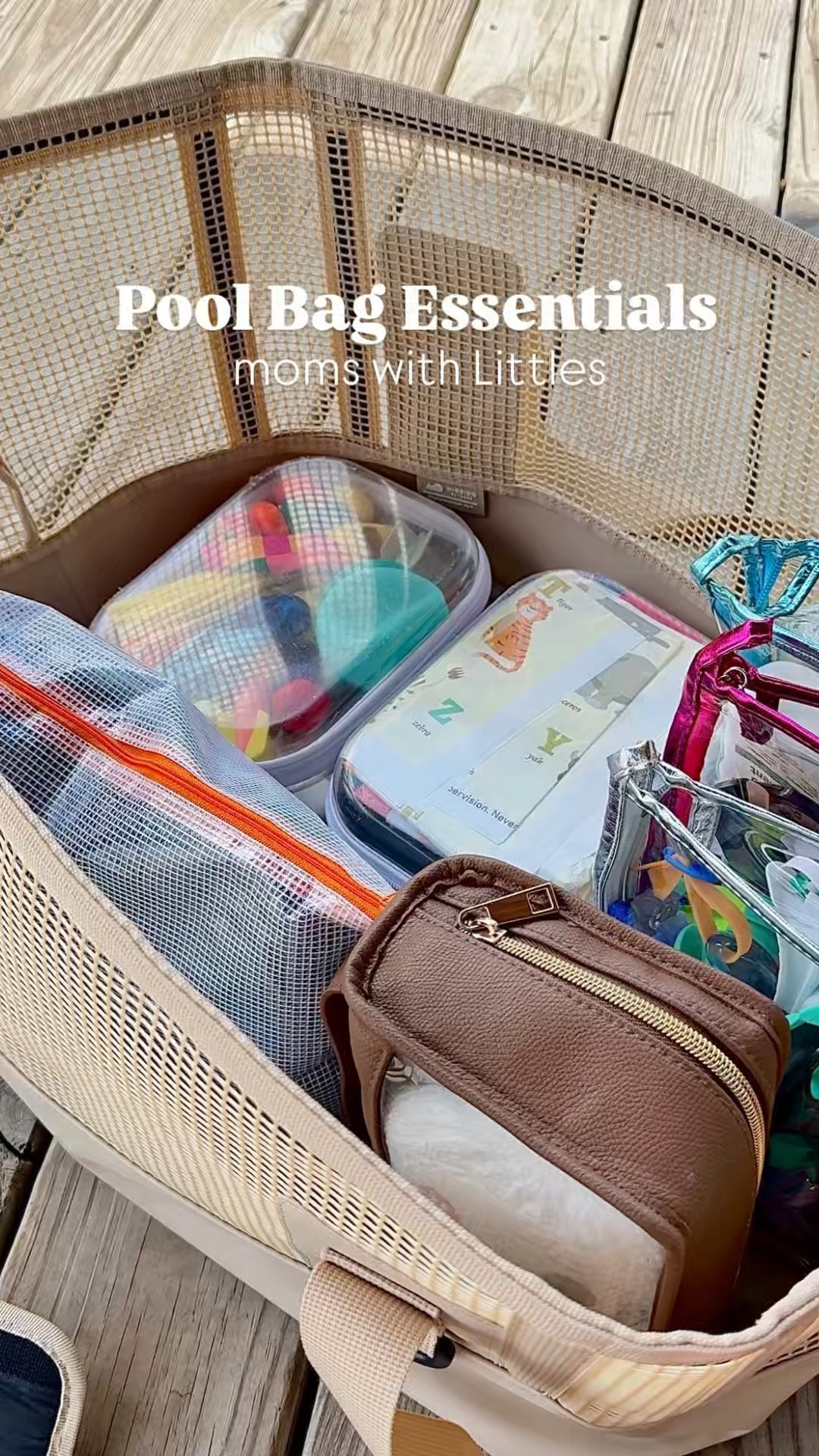 Pool days are a whole lot easier when the bag stays packed and ready to go. ☀️

I loved my Bogg Bag, but this might be my new favorite. It fits EVERYTHING for all 3 boys, keeps everything organized with separate pouches, and most importantly… it’s actually comfortable to carry.

Inside you’ll find:
✔️ Goggles
✔️ Sunglasses
✔️ Sunscreen + bug spray
✔️ Barefaced Spritz Spray
✔️ Portable fan
✔️ Wet wipes
✔️ Wet/dry bag
✔️ Diapers
✔️ Extra clothes
✔️ Towel ponchos
✔️ Sun hat
✔️ Towels
✔️ Pool toys

As a mom of 3, having one bag that’s always stocked means we can be out the door in minutes instead of scrambling to pack everything at the last second.

#LTKmomlife #LTKKids #LTKBaby