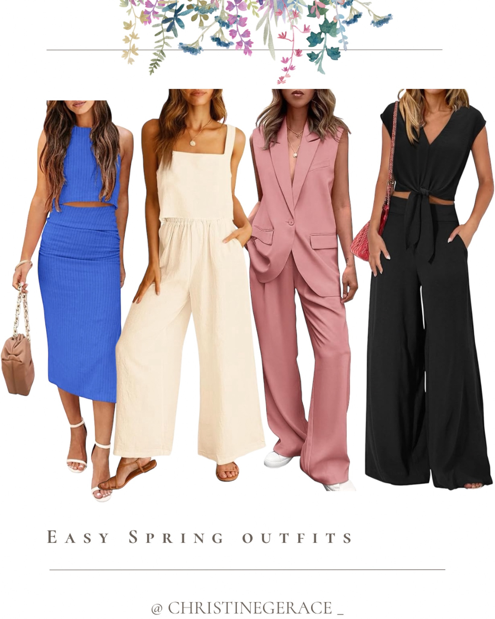 Amazon Easy Spring outfit ideas ! Shop below 🤍

2 piece sets | casual outfit | business casual 

#LTKfindsunder50 #LTKstyletip #LTKfindsunder100