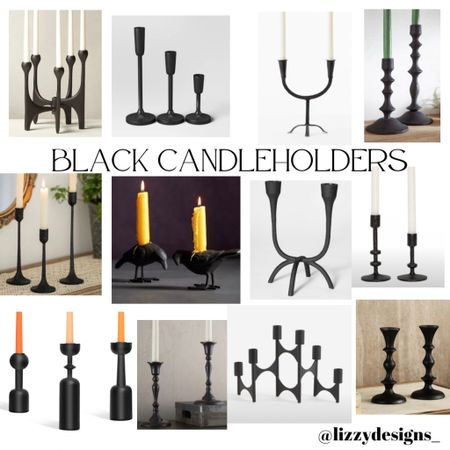 Black Candleholders
These moody candleholders pop and make a statement!
Halloween decor
Fall decor


#LTKhome #LTKHalloween #LTKSeasonal