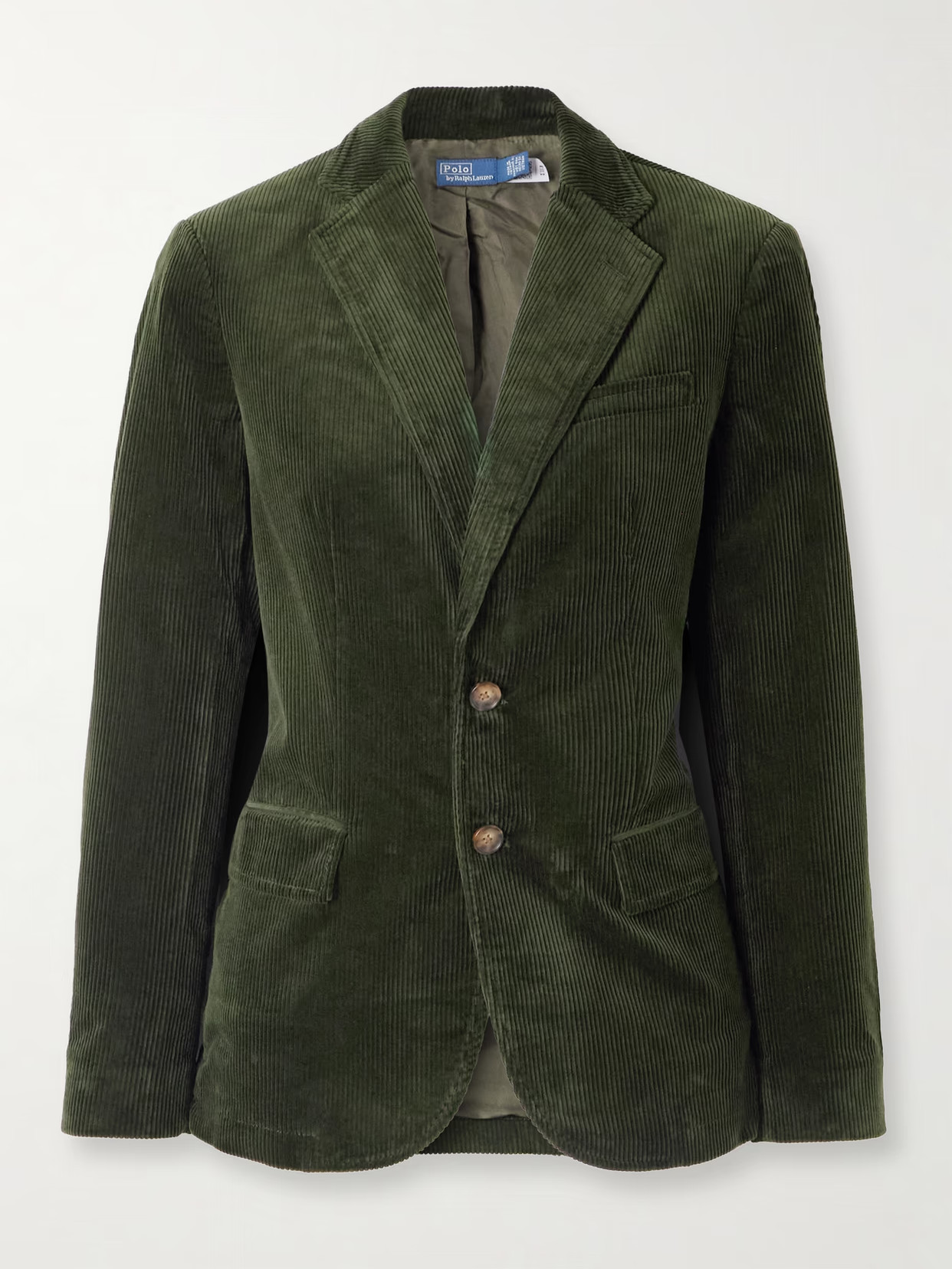 Polo Ralph Lauren - Cotton-corduroy Blazer - Green | NET-A-PORTER (US)