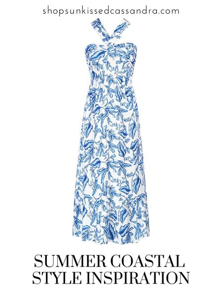 Halter neck pattern dress for summer 

#LTKSeasonal #LTKunder50 #LTKstyletip