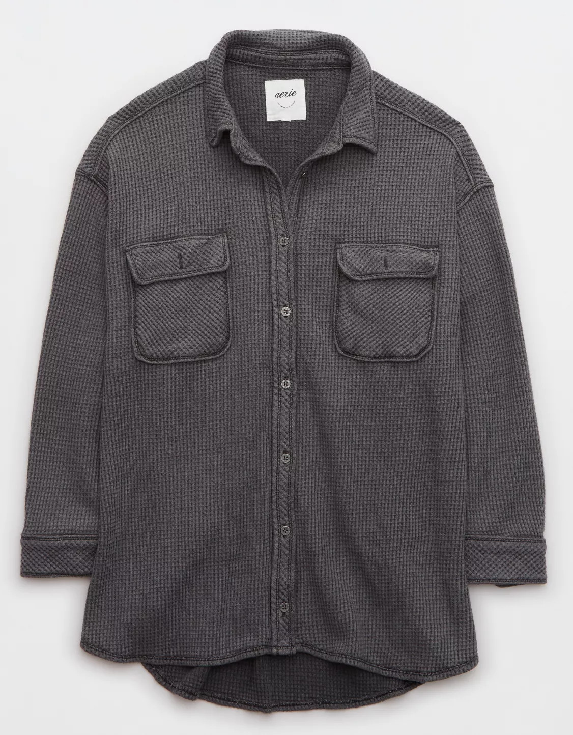 Aerie LumberJane Waffle Shirt | American Eagle Outfitters (US & CA)