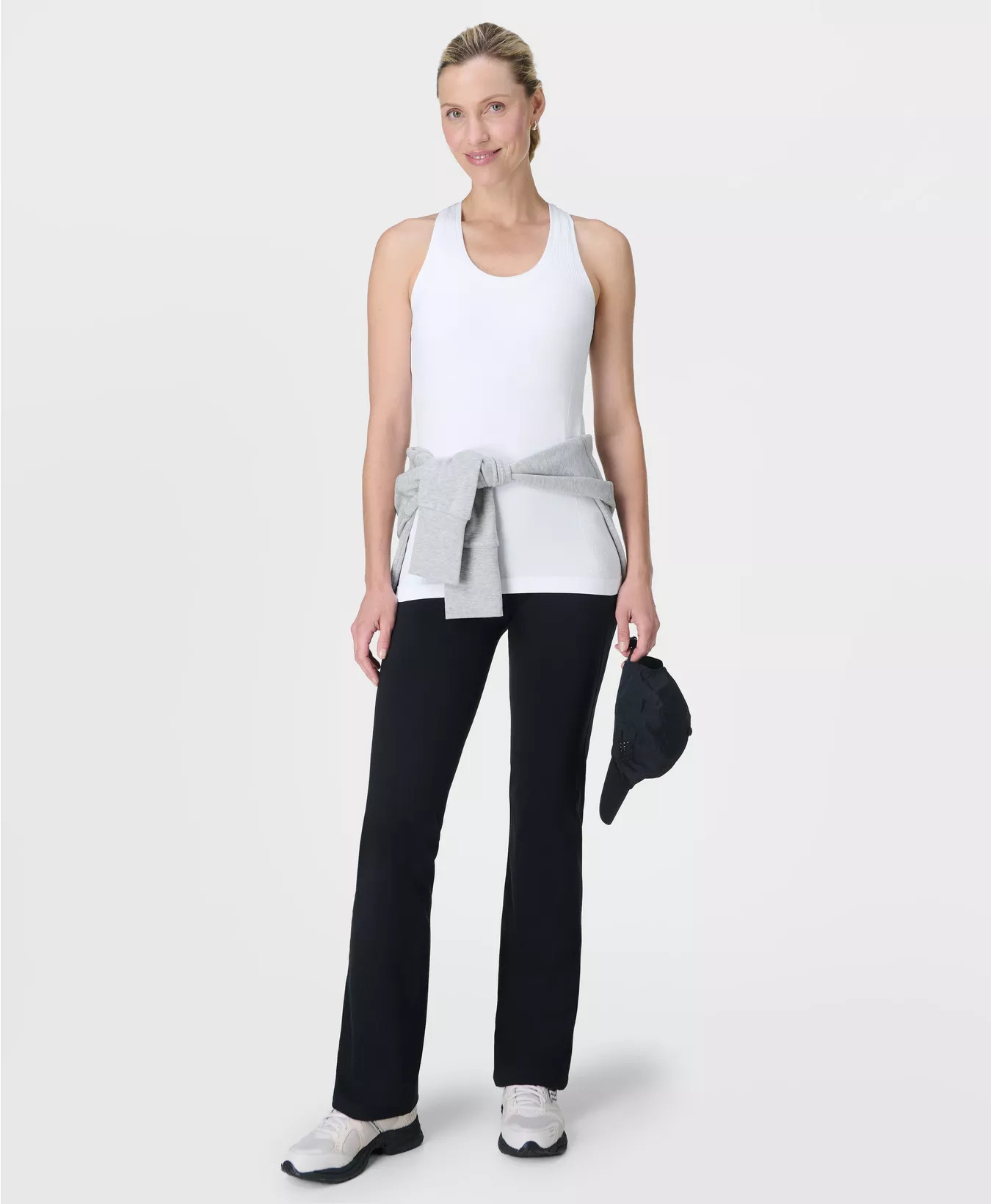 Athlete Seamless Gym Vest - Sable Brown | Women's Vests | Sweaty Betty | Sweaty Betty UK