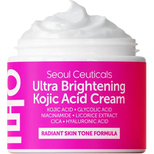 Seoul Ceuticals Korean Skincare Ultra Brightening Kojic Acid Cream in Clear at Nordstrom | Nordstrom