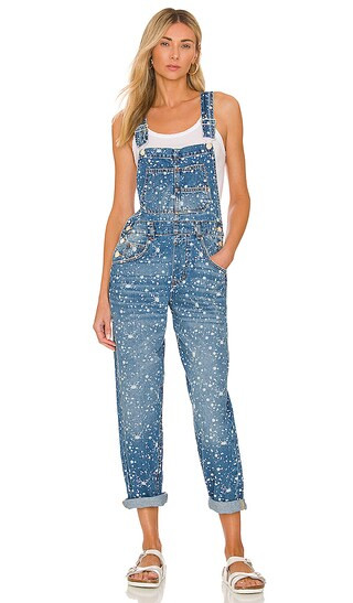 Ziggy Denim Overall in Beach Splatter | Revolve Clothing (Global)