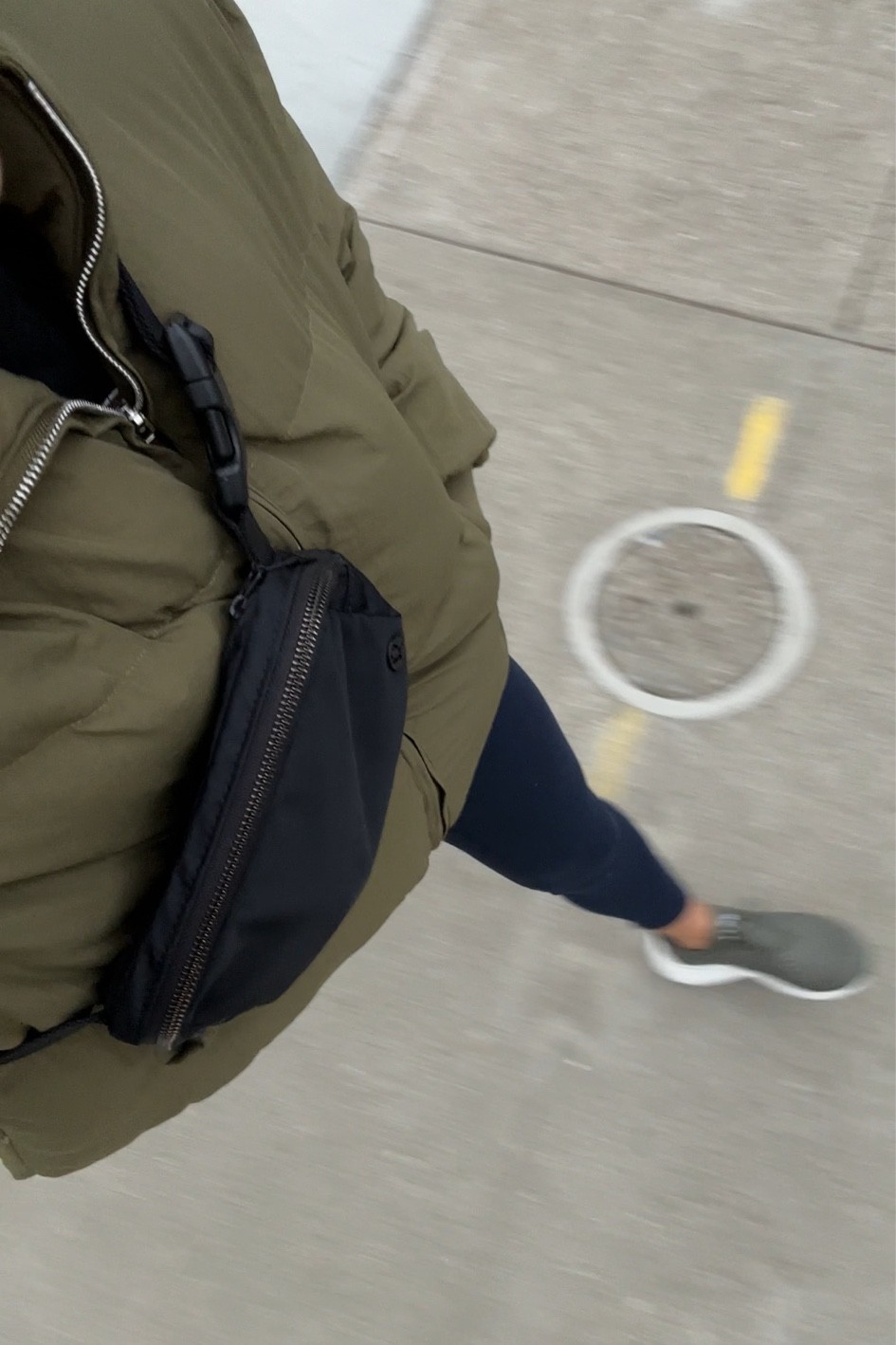 Puffer coat & belt bag are linked! 